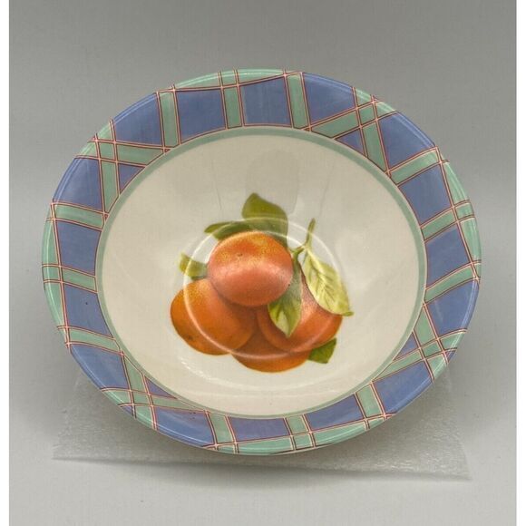 Arcopal Oranges Soup Salad Cereal Bowl (s) Fruit Trellis‎ - Picture 1 of 3